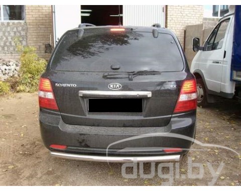 Задняя труба прямая "Merkur" для Kia Sorento